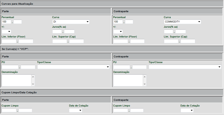 Lançamento Tela de Registro de Alteração de