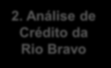 Estratégia de Renda Fixa (Rio Bravo Crédito Privado FI Renda Fixa) Processo de Aprovação de Crédito 1.