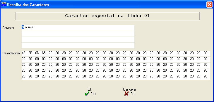 Expandido TEXTO Para definir o Texto a imprimir na linha da Etiqueta. 2.1.