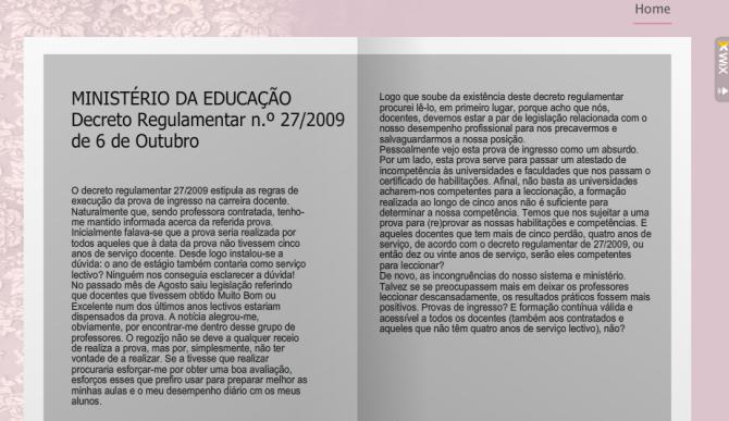 desempenho. O seu webfolio não foi muito preenchido pois o investimento profissional ainda é inicial e portanto com alguma dispersão.