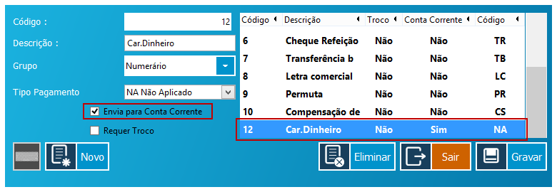 No menu de seleção de cliente podemos adicionar um novo (Imagem4 / Ponto1), ou opcionalmente abrir os detalhes da ficha de cliente (Imagem4 / Ponto2).