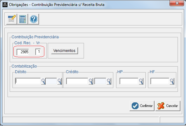 Página 8 de Importante: Na DCTF, os códigos informados são com 06 (posições): 2985-01 e 2991-01.