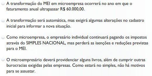 Microempresário Tópico 15 Atividades impedidas para