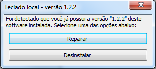 3. Instalação Para instalar o Teclado de Satisfação siga os seguintes passos: 1. Insira o CD de instalação. O setup para a instalação deverá abrir automaticamente. 2.