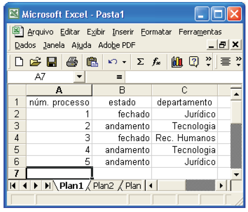 QCEX0030 (Cesgranrio/2008 - TÉCNICO EM INFORMAÇÕES EDUCACIONAIS INEP) Analise as afirmações a seguir, supondo o uso de MS Excel 2000 em Português.