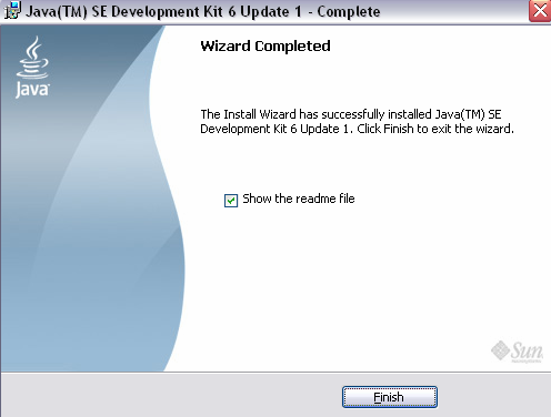 Figura 13 - Configuração da Instalação Ao término do processo de instalação do ambiente JDK, será apresentada a tela (Figura 14) indicando o sucesso dos procedimentos.