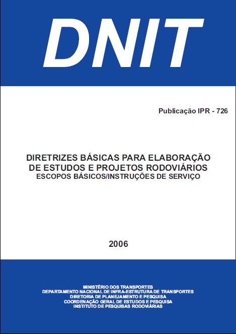 Publicação IPR - 726/2006 Diretrizes básicas para elaboração de