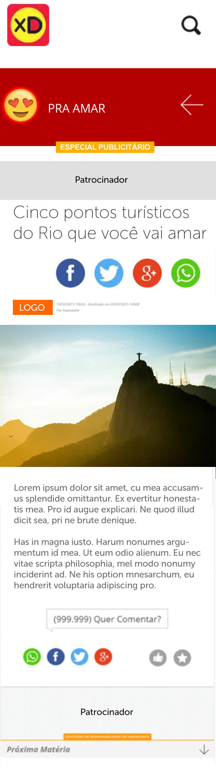 Nome e imagens meramente ilustrativas O anunciante e o Estúdio Infoglobo trabalham juntos para gerar um conteúdo relevante Seguindo sempre a linha do humor,