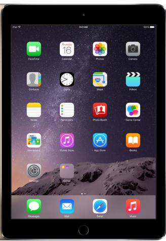 Book de Aparelhos PJ Tablet Apple ipad Air 2 16GB GSM GPRS EDGE (850/900/1800/1900 MHZ) WCDMA HSDPA 21.1 / HSUPA 5.