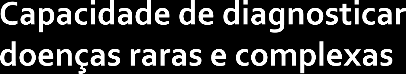 O CMS tem uma capacidade de resposta para doenças que requerem estudos completos e complexos do sono.