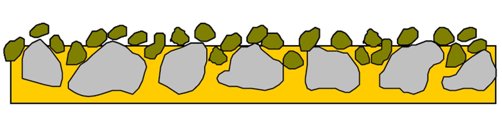 3. REVESTIMENTO ASFÁLTICO POR PENETRAÇÃO BASE 5ª. ETAPA Compactação 4ª. ETAPA Agregado miúdo 3ª.