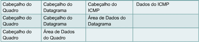 O ICMP é um protocolo de geração de relatórios de erros para o IP. Quando há erros de entrega de um datagrama, o ICMP é usado para relatá-los à origem desse datagrama.
