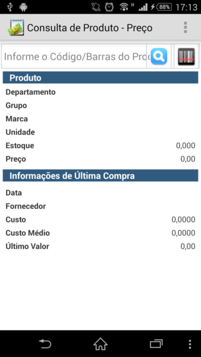 34 Figura 22 - Consulta Preço.