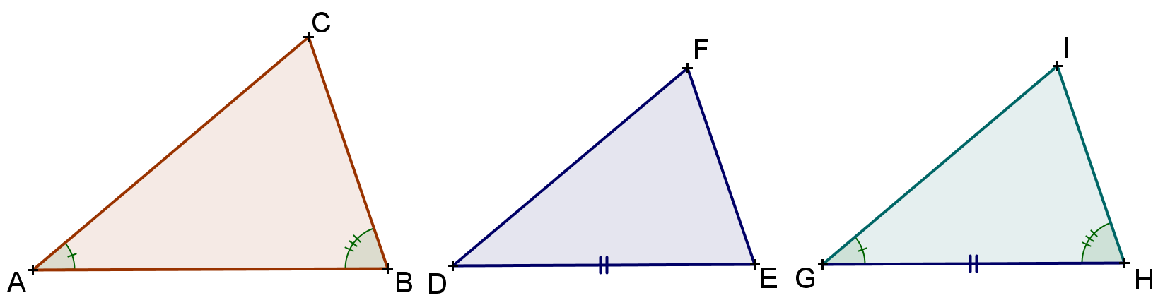 ELEMENTOS DE GEOMETRIA 40 TEOREMA: Se A ˆ = D ˆ e Prova: AB AC = então ABC ~ DEF. DE DF Este é conhecido como primeiro caso de semelhança de triângulos (LAL).