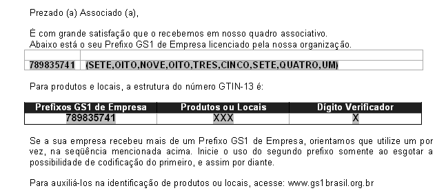 Carta de filiação Processo de filiação