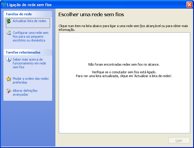 CONFIGURAÇÃO DOS CLIENTES EM WINDOWS XP passo a passo Configuração 802.1x sem Fios Wireless 1.