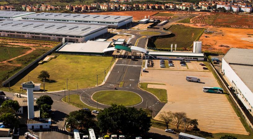 Infraestrutura Bolsão externo de Carretas