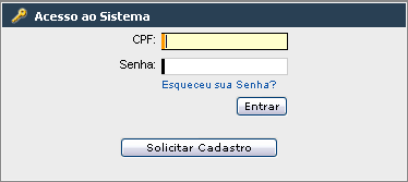 8. Usuário 8.1. Alterar Senha Esta tela permite que você altere sua senha, a qualquer momento de acordo com sua necessidade. Para tanto, No campo Senha atual, informe corretamente a sua senha em uso.