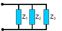 3 Associação de impedâncias Determine a impedância equivalente para os circuitos, onde: a) eq eq 3 4 0 j30 5 j5 0 j30 5 j5 50 j0 85 j5 3 50
