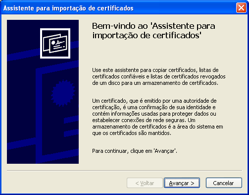 Se você for efetuar o acesso à rede utilizando seu login e senha (via protocolo EAP/TTLS), ignore este procedimento.