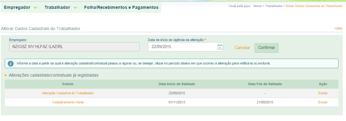 Link para consulta/alteração de dados contratuais Link para consulta/alteração de dados cadastrais 3.8.