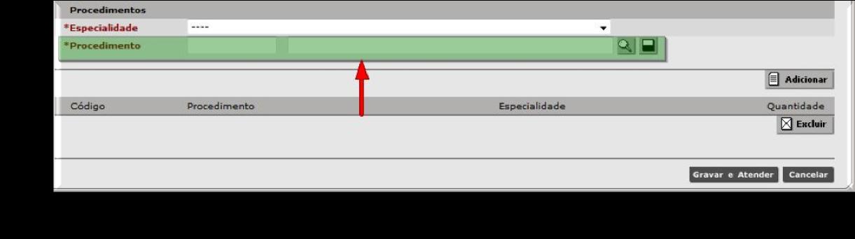 O sistema exibirá um alerta caso os dados informados nestes campos não sejam consistentes com o CBO do profissional de atendimento.