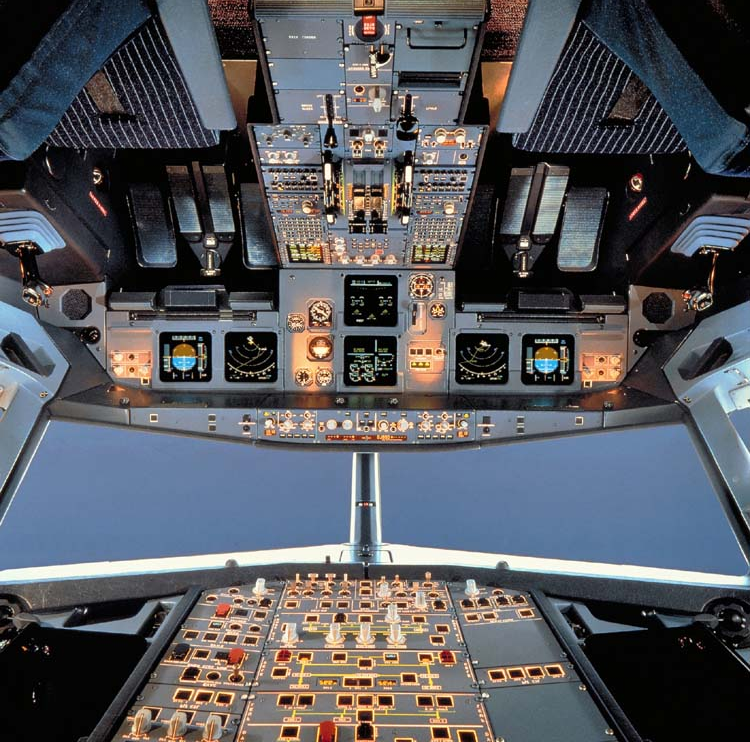 Exemplos de Sistemas Realimentados Fly-by-wire Airbus A380 -