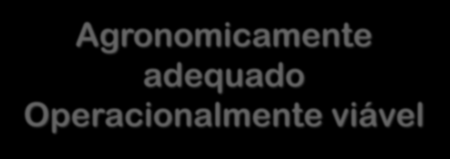 Unidade de manejo Meio termo entre o manejo em taxa única e o