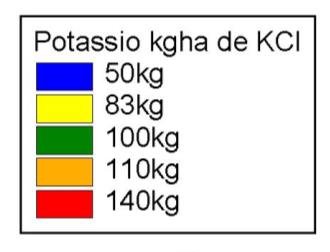 Nutrientes f(unidade de solo) Tipos de Solo CXbd2 (26.6 ha.) LBd1 (8.2 ha.