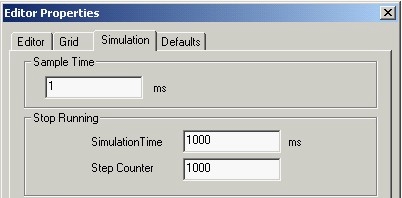 4 Simulação Uma vez construído o modelo em rede de Petri, o passo seguinte é simular. Para ajustar os parâmetros de simulação utiliza-se a opção do menu principal Extra / Proprieties / Simulation.