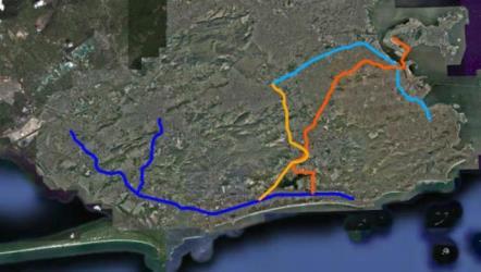 Resumo dos Projetos de BRT Projetos BRT Rio de Janeiro BRT Extensão vias exclusivas Número de estações previstas Prazo de implantação Quantidade