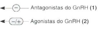 ANTIANDROGÊNICOS CONTROLE DA SECREÇÃO E ATIVIDADE DOS ANDROGÊNIOS LOCAIS DE AÇÃO DE ANTIANDROGÊNIOS (1) - INIBIÇÃO COMPETITIVA (2) - ESTIMULAÇÃO OU