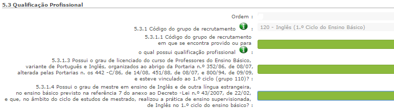 36, de 12 de fevereiro de 1992, e n.º 63, de 16 de março de 1994, acrescidos pela habilitação pedagógica complementar, conferida pela Faculdade de Teologia da Universidade Católica Portuguesa.