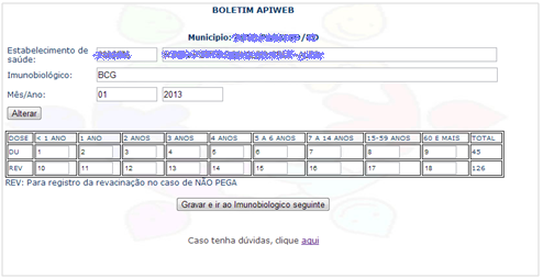 - Não existe um FINALIZAR BOLETIM, pois a cada grade de digitação gravada, os dados já foram inserido no sistema.