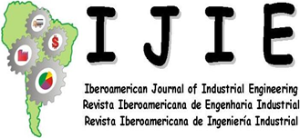 IJIE Iberoamerican Journal of Industrial Engineering Periódico da área de Engenharia Industrial e áreas correlatas Editor responsável: Nelson Casarotto Filho, Prof. Dr.