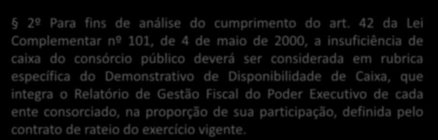 Portaria nº 72, de 01 de fevereiro de 2012 2º Para fins de análise do cumprimento do art.