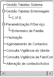 12. Árvore de funções A árvore de funções pode ser diferente conforme as permissões atribuídas a cada utilizador. Nem todos os elementos estarão ativos para todos os utilizadores.