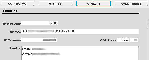 18. Consulta Vigilância da Fam/Com Atenção, se não estiver seleccionado o