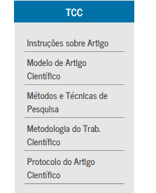 TCC: local onde o aluno terá acesso a todas as informações, necessárias, para um ótimo desenvolvimento do seu artigo.