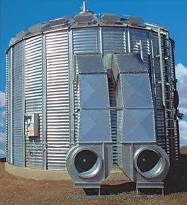 Secagem em silos secadores camada estática Modelos Características SS1810 SS2410 SS3010 SS3610 Capacidade de secagem (t/h)* 2,0 4,6 7,5 9,2