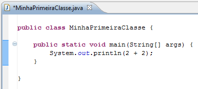 + Programando Vamos ver um exemplo de código e tentar entender o que ele faz.