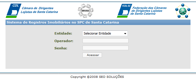 2. Objetivo Este manual tem como objetivo auxiliar o usuário a administrar o conteúdo do sistema para imobiliárias do SECOVI de Santa Catarina. 3.