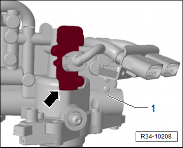 Gol 2013, Voyage 2013 3 2.3 Sensor 2 de identificação de marcha -G616- Sensor 2 de identificação de marcha -G616- Localização: está localizado no mecanismo de seleção de marchas Actuator Pack -1-.