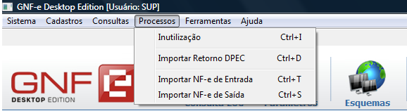 Tela 137 Adicione o local para salvar o arquivo XML de retorno Após ser salvo o arquivo de retorno do site da SEFAZ, como demonstrado anteriormente, é necessário a importação do mesmo para o permitir