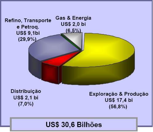 PREVISTOS NO BRASIL 2008-2012 PETROBRAS