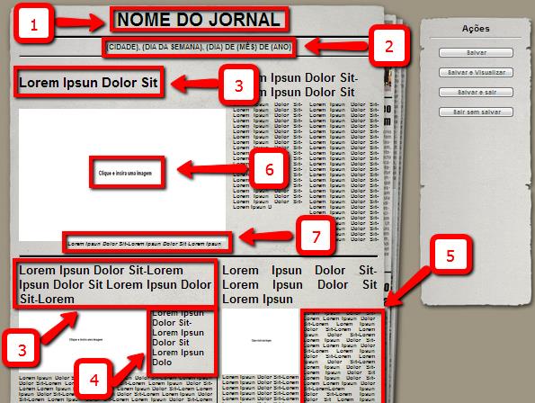 8 Tutorial: Ferramentas do Clickideia Editor de Jornal -