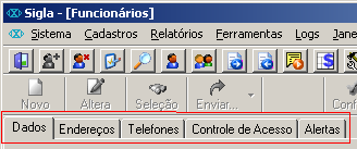 Após essa ação é possível cadastrar seu endereço, telefone, controle de acesso e alertas.