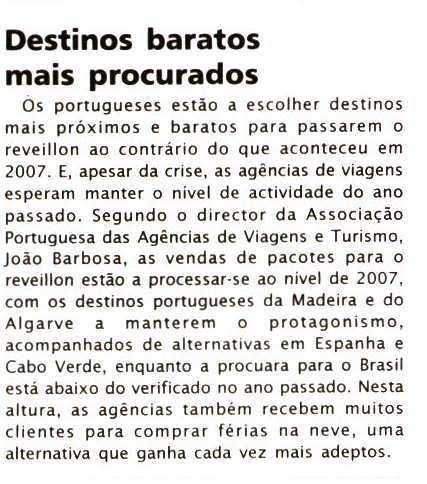 Primeira Linha ID: 23269982 24-12-2008 Tiragem: 12000 País: Portugal Period.