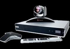 Telepresença Telepresença Polycom HDX6000 HD 720p, PTZ cam, suporta 1 mic e 1 monitor Telepresença Polycom HDX7000 HD 720p ou FullHD 1080p, PTZ cam, multiponto