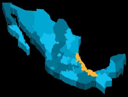Localização do Projeto PEMEX Morelos FTZ